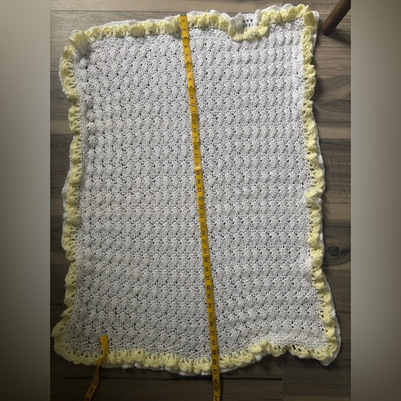 Handmade Crochet Baby Blanket and Sweater Set - Picture 8 of 9